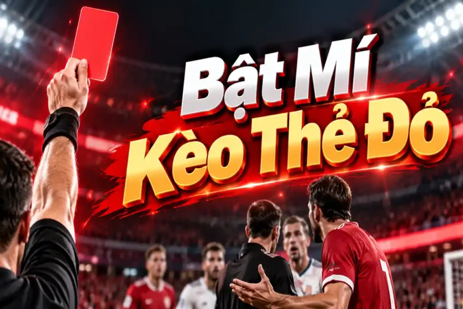 hướng dẫn kèo thẻ đỏ