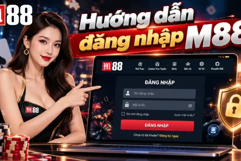 hướng dẫn đăng nhập M88